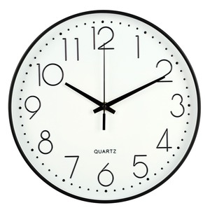 WSY452 Horloge murale promotionnelle moderne, simple et minimaliste, décoration murale, horloge murale à une face, en plastique, cadeau, horloge murale à quartz - Product Image 4