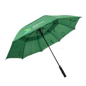 Parapluie droit de luxe en fibre de verre de haute qualité, résistant au vent fort, avec impression personnalisée - Product Image 2