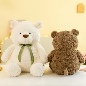 Adultes Enfants Cadeaux Poupées Doux Mignon Gros Brun Blanc Ours en peluche Jouets en peluche