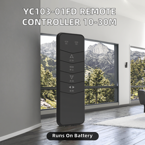 Control Remoto RF Portátil para Abrir Ventanas, 868MHz, Frecuencia Única, Multicanal, 1 N Control, Compacto, con Batería, Sistema Domótico Inteligente - Product Image 1