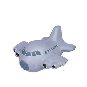 Khuyến mại bóp biểu tượng tùy chỉnh in chống căng thẳng cứu trợ PU bọt máy bay căng thẳng Bóng đồ chơi - Product Image 2