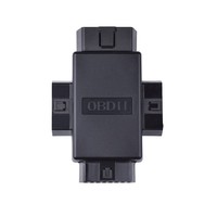 OBD2 1-zu-2 Drei-Wege-Buchse-zu-Buchse-Adapter-Verlängerungskabel, 16-adrig, 16-PIN-Stecker für Kfz-Fehlerdiagnosegeräte