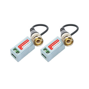 Pasivo BNC cabeza analógica 1080P AHD CVI TVI <span class=keywords><strong>Video</strong></span> <span class=keywords><strong>Balun</strong></span> transmisor de par trenzado de plástico para Monitor de cámara de vigilancia CCTV - Product Image 2
