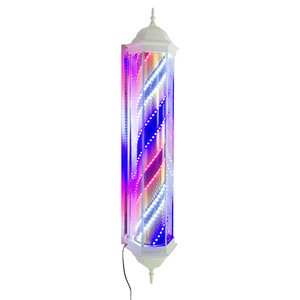 Lampe LED Murale pour Salon de Coiffure, Enseigne Lumineuse Rétro Vintage en Verre pour Barbier, Boîte à Lumière Transfrontalière pour Salon de Coiffure - Product Image 3