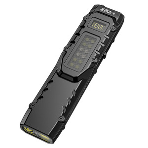 Tactical <b>Flashlight</b> 1300 Lumens <b>Rechargeable</b> Black LED Outdoor Emergency Daily Carry - Product Image 2