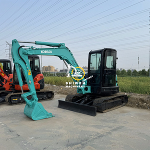 5.5ton Used Crawler <b>Excavator</b> KEBOLCO SK55 Mini Earthmoving Work Used Digger KEBOLCO SK55 SK75 SK95 Original Engine Pump - Product Image 2