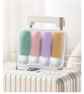 Travel sub-bottling set simple and convenient portable go out shower gel sunscreen small <b>bottle</b> squeeze <b>empty</b> <b>bottle</b> - Product Image 3