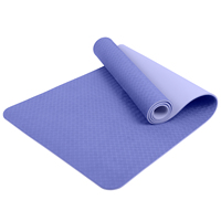 LADYGLOW Drop Shipping Tapis de yoga en Tpe Tapis de yoga en Tpe antidérapant avec logo personnalisé imprimé UV Tapis de yoga en Tpe double couche écologique