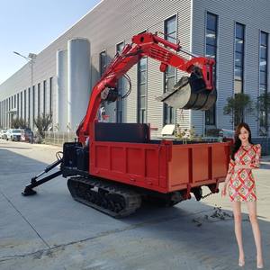 รถดัมพ์ขนาดเล็กรถ6ton สะเทินน้ำสะเทินบกรถบรรทุกตีนตะขาบ - Product Image 5