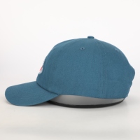 Topi bisbol katun bordir 6 Panel uniseks, topi pantai musim panas modis pria wanita dapat diatur antilembap