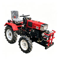Implementos Agrícolas: Mini Tractor con Motor Diésel, Tractor Pequeño 4x4 para Granja, Maquinaria Agrícola de Calidad en Venta
