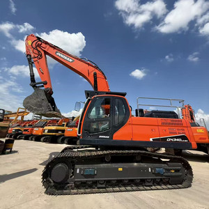 Excavatrice Doosan DX340 d'occasion, modèle original DX340LC-9, excavatrice hydraulique de 34 tonnes avec pièces d'origine - Product Image 1