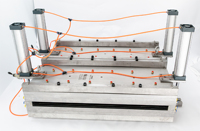 Moule d'extrusion WPC/PVC/UPVC PVC PE WPC Moules d'extrusion de panneau de porte de cadre de porte creux