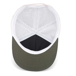 Gorra <span class=keywords><strong>Mercedes</strong></span> F1 con Logotipo Personalizado, Diseño de Bloques de Color, Transpirable, Resistente al Agua, de Secado Rápido, de 5 Paneles - Product Image 4