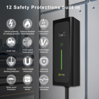 Chargeur de voiture électrique économique Zencar 16A pour la maison, station de recharge portable pour véhicules électriques, connecteur de type 2 de 3,6 kW pour véhicule électrique