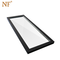 Fenêtre fixe en aluminium fenêtre