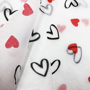 Papel <span class=keywords><strong>de</strong></span> regalo personalizado en forma <span class=keywords><strong>de</strong></span> corazón para regalo <span class=keywords><strong>de</strong></span> San Valentín, zapatos, arreglos florales, papel <span class=keywords><strong>de</strong></span> <span class=keywords><strong>seda</strong></span> <span class=keywords><strong>de</strong></span> buena calidad - Product Image 3