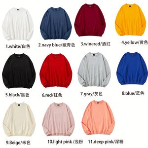 Sweat-shirts à col rond, pull-over avec logo, vente en gros d'usine, unisexe, 100% polyester, tricoté, personnalisé - Product Image 2