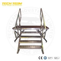 Plateforme de Scène Portable en Alliage d'Aluminium 6082-T6, Hauteur Réglable (40-100cm), Surface en Contreplaqué/Acrylique/Tapis, Installation Facile