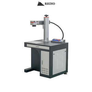 Máquina de marcado láser de fibra de alta calidad de China para metal y no metal, PVC duro, teclado, carcasa de teléfono móvil 20W 30W 50W - Product Image 6