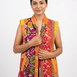 Premium Assorted Kantha <b>Fabric</b> Scrap <b>Strips</b> Recycled Pure Cotton Colorful Printed <b>Fabric</b> 2" Patchwork Sewing DIY Craft Projects - Product Image 6