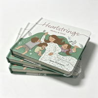 Impression personnalisée de livres cartonnés pour tout-petits – Projet d'édition de livres pour enfants entièrement personnalisés avec pages cartonnées durables – Usine d'impression