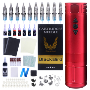 Machine à tatouer sans fil <span class=keywords><strong>Kit</strong></span> complet Stylo à tatouer rotatif <span class=keywords><strong>Kit</strong></span> complet de <span class=keywords><strong>tatouage</strong></span> pour débutants - Product Image 3