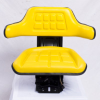Asiento de suspensión para Tractor, Base de suspensión de aire para cortacésped duradera ajustable de varios colores para asiento de Tractor