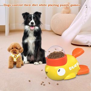 New Yellow Duck Shaped 2-in-1 <b>Dog</b> Slow <b>Feeder</b> <b>Puzzle</b> Toy <b>Dog</b> Interactive Treat Dispenser Toy Slow <b>Feeder</b> Toy - Product Image 4