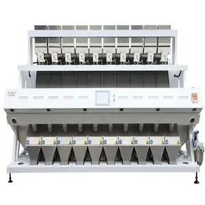 Grain Long Rice Color Sorter For Rice Mill About Latest Optical Rice Colour Sorting And Processing Equipment 384 Channels