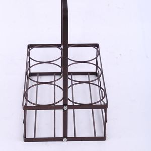 6-<b>Pack</b> Beer Carrier Beer Beverage Delivery Holder Stainless Steel Beer Basket - Product Image 4