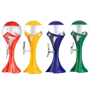 Dispensador de zumo doméstico con carga solar de grado alimenticio portátil de 3L esférico personalizable, máquina de <span class=keywords><strong>torre</strong></span> de bebidas de Hotel, tubos de hielo para el hogar - Product Image 4