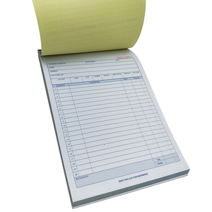 Customized Eco-Friendly Carbon Kraft Paper Invoice Receipt Book with 1/2/3 <strong>Copy</strong> Options A5/A4/A6 Sizes Custom Printing - Product Image 4