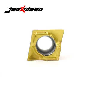 Jeekvisen CCGT060202-YL OEM Supported <b>Square</b> Carbide Cutting Insert Hard Alloy for Milling Machines with PCD Coating - Product Image 6