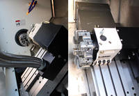 Centro de Torneado CNC de Bancada Inclinada Pequeña con Sistema de Control Fanuc DL, Torno de Alta Precisión de un Solo Husillo para Madera TCK40