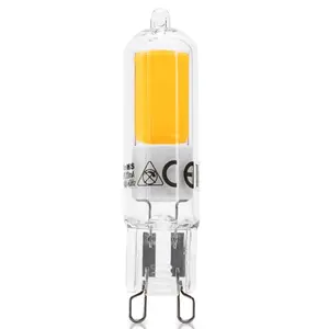 Lampada LED G9 in cristallo 4W, ideale per decorare e illuminare con luce calda case e uffici. - Product Image 1