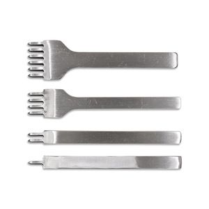 Outil de poinçonnage en cuir pour bricolage Outils de couture en cuir Ciseau diamanté Sculpture sur cuir Poinçon 3/4/5/6mm - Product Image 5