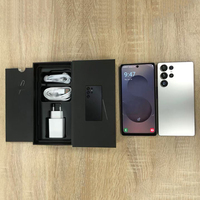 Nouveau Smartphone S25 Ultra 2025 de Haute Qualité, Écran 7,3 Pouces, 16 Go RAM + 1 To, 5G, Android 15, Processeur Deca Core, CDMA, Appareil Photo 108 MP Clair, Idéal Gaming, Longue Autonomie