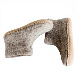 Botas de Fieltro del Himalaya para Niños, Altura al Tobillo, Estilo Occidental, Lana de Oveja, Impermeables, Antideslizantes, Unisex, Otoño Invierno - Product Image 1