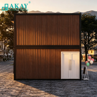 Maisons préfabriquées modulaires AKAY à structure en acier, installation rapide, résistantes au vent et aux tremblements de terre, en kit.