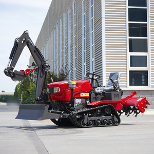 Tracteur agricole multifonctionnel sur chenilles 25HP 35HP 50HP avec rotoculteur et cultivateur – Prix usine - Product Image 5