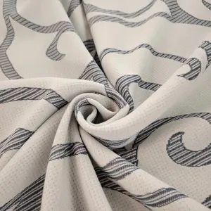 Excellent tissu de drap de matelas tricoté en polyester d'approvisionnement d'usine tissu de matelas Jacquard