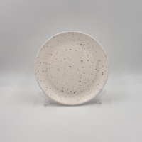 Service de table moderne en mélamine terrazzo, assiette + bol + tasse, pour la salle à manger à domicile et les accents décoratifs de table