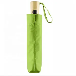 RPET Full Automatic 3 Faltbarer Regenschirm Benutzer definierter Logo-Druck-Geschenks chirm für Werbezwecke