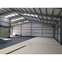 Kit de Matériaux Métalliques Légers pour Revêtement, Bâtiment Préfabriqué de Taille Moyenne en Structure Acier Légère pour Entrepôt d'Usine