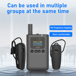 Chất lượng cao dài-khoảng cách không dây <span class=keywords><strong>intercom</strong></span> Tai nghe cho tour du lịch nhóm và nhà máy thăm - Product Image 3
