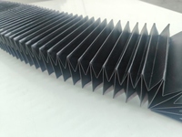 Protection anti-poussière en nylon de type accordéon Jingzhan pour vis à billes linéaire de machine CNC