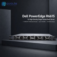 Serveur Dell PowerEdge R6615 1U pour l'informatique haute performance et le traitement de bases de données