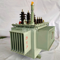 Transformador de Potencia Eléctrico Sumergido en Aceite de Aleación de una Sola Pieza, 300kva 500kva, con Disipación de Calor Estereoscópica de Baja Pérdida, Precio de Fábrica