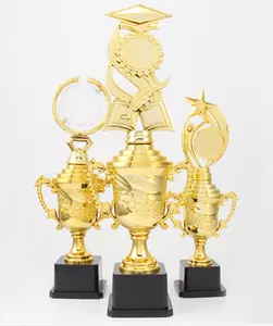 Handmade Custom Metal Golf Customized Decorative Champion Crystal Tony Cup Award Craft And Trophy football trophy